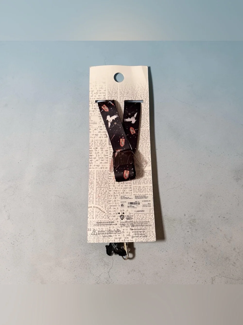 Wizarding World Of Harry Potter lanyard owl clip